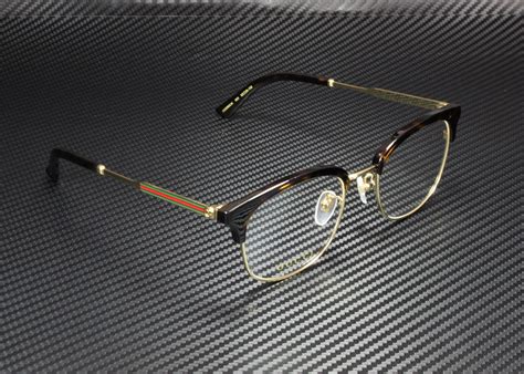 gold gucci glasses|Gucci eyeglasses men gold.